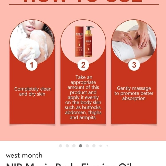 Magic Luxury Body Oil - Red - Picture 9 of 11